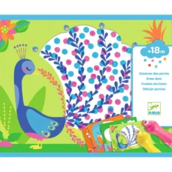 Coffret dessiner des points activité d'éveil créatif Djeco