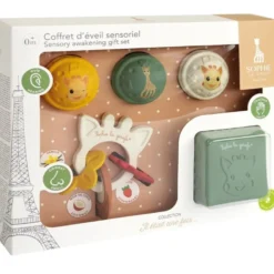 Coffret d'éveil sensoriel sophie la girafe