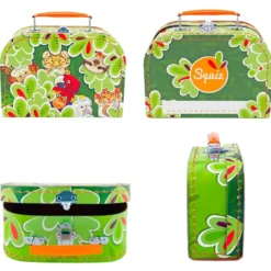 Coffret gourdes réutilisables jungle
