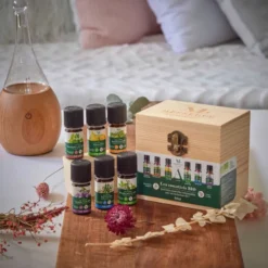 Coffret huiles essentielles bio - aromathèque