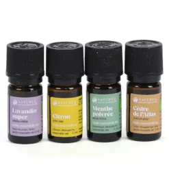 Coffret 4 huiles essentielles maison