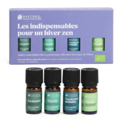 Coffret 4 huiles essentielles hiver zen