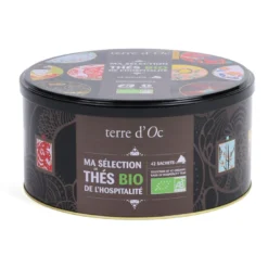 Coffret 42 infusettes Ma sélection thés de l'hospitalité bio terre d'Oc