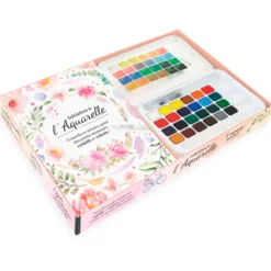 Coffret initiation à l'aquarelle