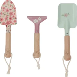 Coffret jardinage fairy garden rose (10 pièces)