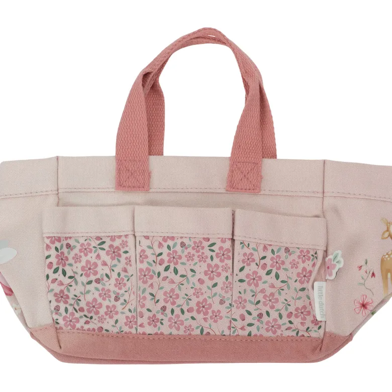 Coffret jardinage fairy garden rose (10 pièces)