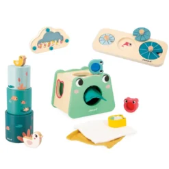 Coffret jeux d'éveil sensoriel Janod