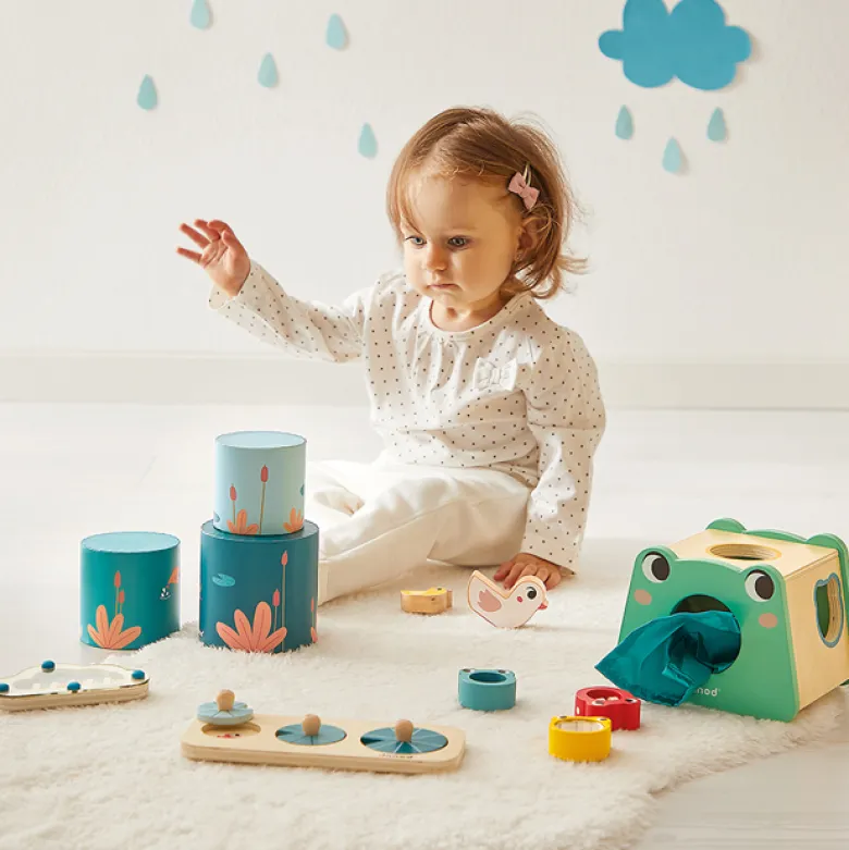 Coffret jeux d'éveil sensoriel Janod