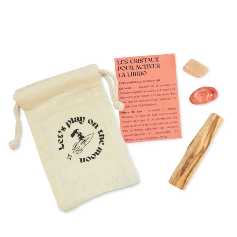 Coffret lithothérapie libido activée