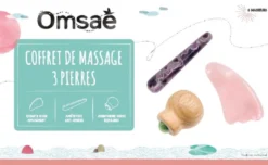 Coffret massage corps pierre naturelle