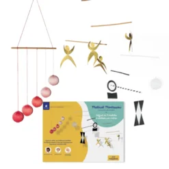 Coffret 4 mobiles Montessori à monter