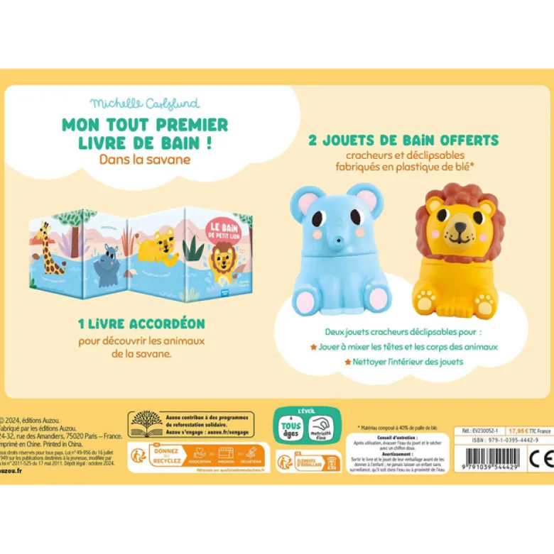 Coffret Mon premier livre de bain