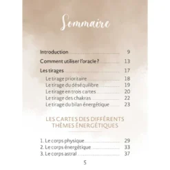Coffret Oracle Les pouvoirs extraordinaires de l'énergie