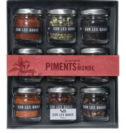 Coffret 9 piments