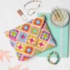 Coffret pochette en granny square