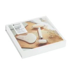 Coffret roll on et Gua Sha quartz rose