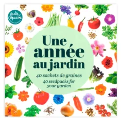 Coffret 40 sachets de graines reproductibles pour les jardiniers