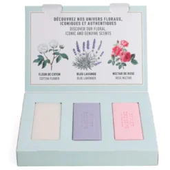 Coffret 3 savons parfumés Panier des Sens