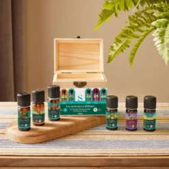 Coffret synergies huiles essentielles- aromathèque