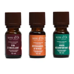 Coffret 3 synergies parfumées d'hiver