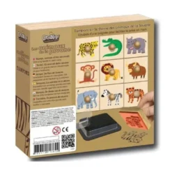 Coffret tampons - animaux de la savane