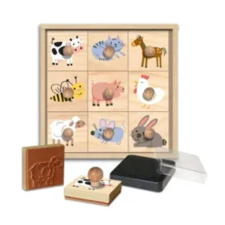 Coffret tampons - animaux de la ferme