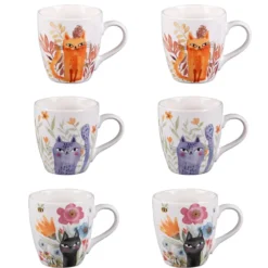 Coffret 6 tasses savannah 23 cl