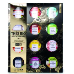 Coffret 12 thés de l'hospitalité bio