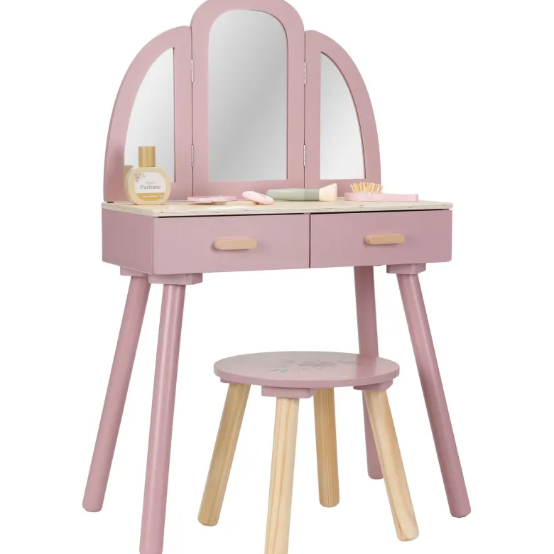 Coiffeuse en bois