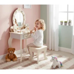 Coiffeuse enfant elly naturel
