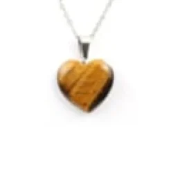 Collier amour en oeil de tigre