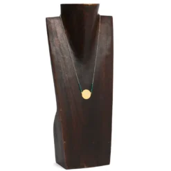 Collier arbre de vie en acier inoxydable doré et perles Miyuki