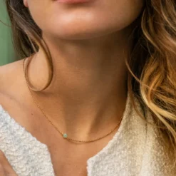 Collier aventurine - essentiel