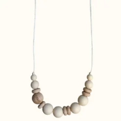 Collier d'allaitement - laurier beige