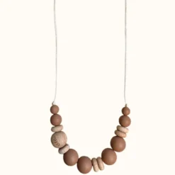 Collier d'allaitement - laurier marron