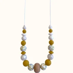 Collier d'allaitement - mimosa