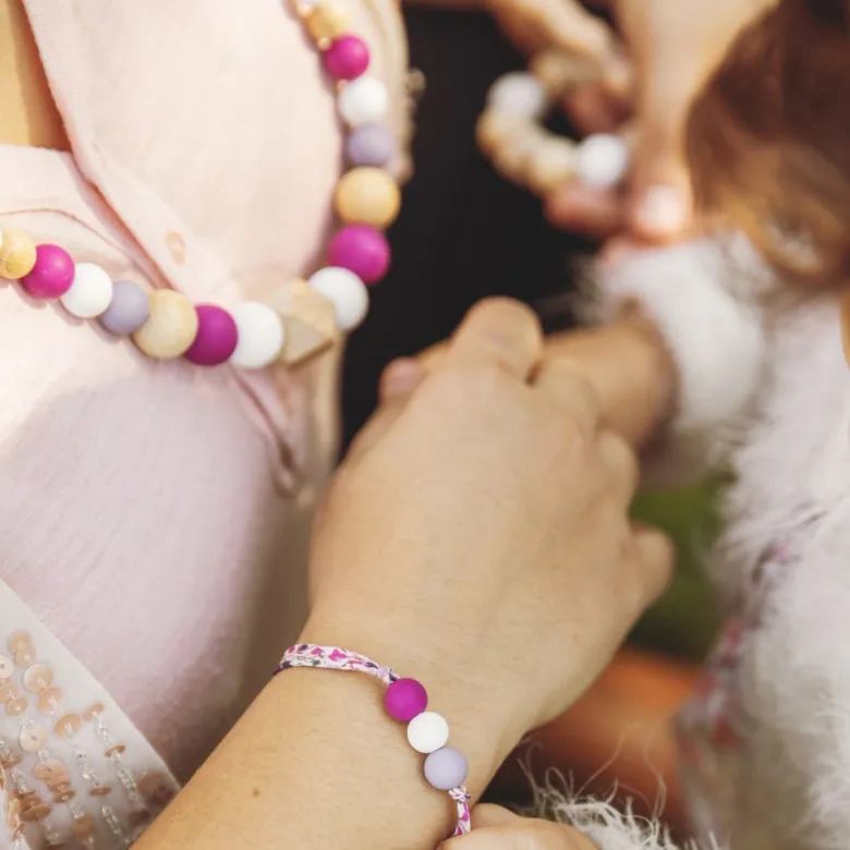 Collier d'allaitement - prunelle