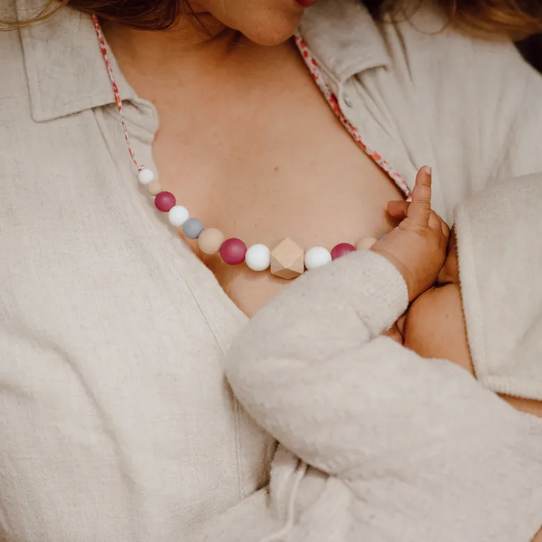 Collier d'allaitement - prunelle