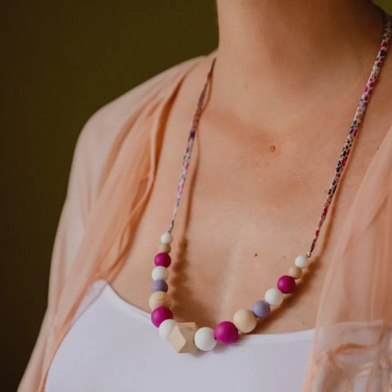 Collier d'allaitement - prunelle