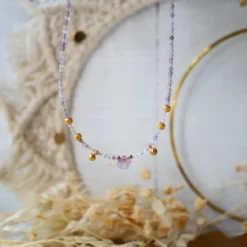 Collier gyaan amethyste