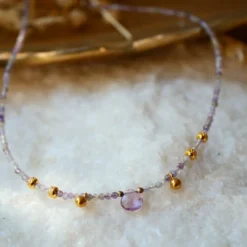 Collier gyaan amethyste