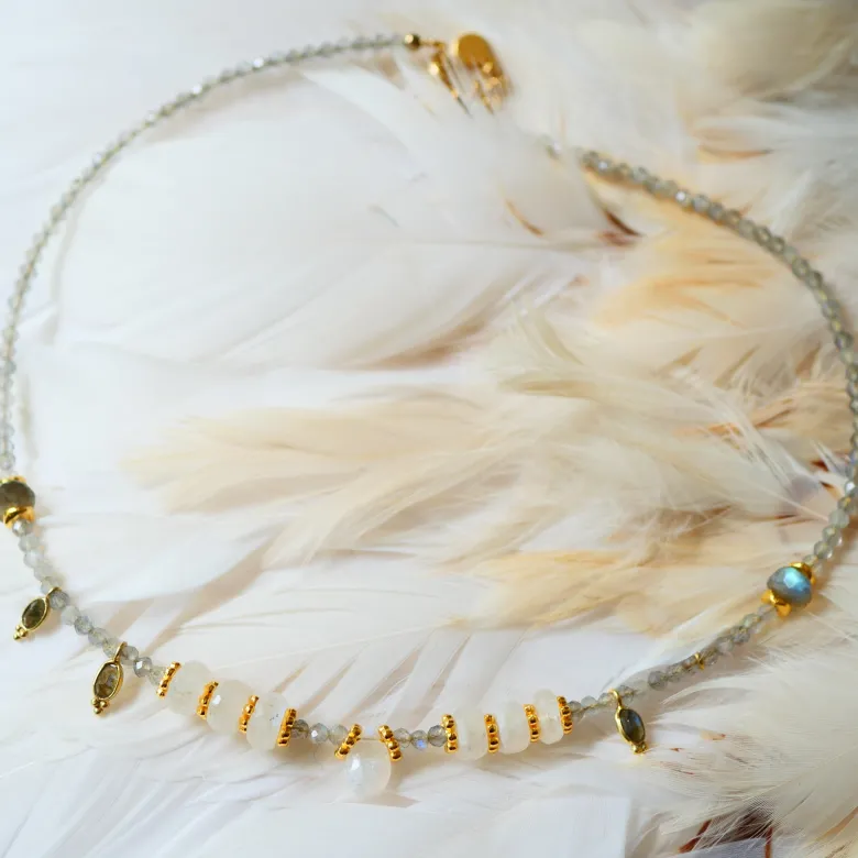 Collier labradorite banita