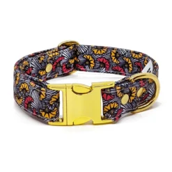 Collier le wax rouge - taille s