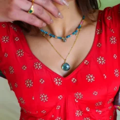Collier niral apatite