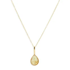 Collier Novembre Ambre