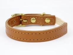 Collier pour chat panthera tigris by maurice en cuir - taille 3 - marron
