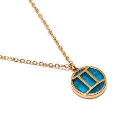 Collier signe astrologique gémeaux