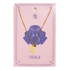 Collier signe astrologique Vierge