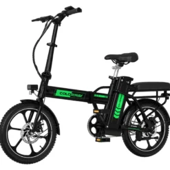 Colorway vélo électrique 16pc pliant noir