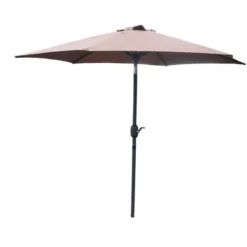 Come parasol marron rond 25 x 25 m